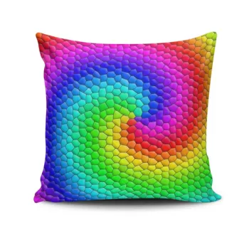 Husa de perna, NKLF-177, 43x43 cm, 50% Bumbac / 50% Poliester, Multicolor imagine
