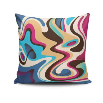 Husa de perna, NKLF-191, 43x43 cm, 50% Bumbac / 50% Poliester, Multicolor imagine