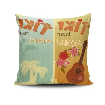 Husa de perna, NKLF-198, 43x43 cm, 50% Bumbac / 50% Poliester, Multicolor imagine