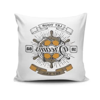 Husa de perna, NKLF-345, 43x43 cm, 50% Bumbac / 50% Poliester, Multicolor imagine