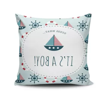 Husa de perna, NKLF-352, 43x43 cm, 50% Bumbac / 50% Poliester, Multicolor imagine