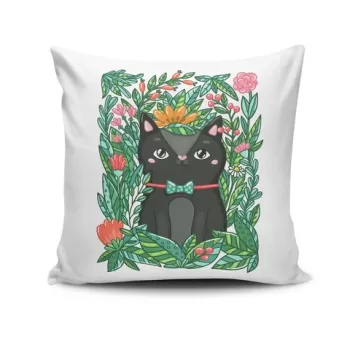 Husa de perna, NKLF-379, 43x43 cm, 50% Bumbac / 50% Poliester, Multicolor imagine