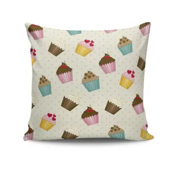 Husa de perna, NKRLNT-009, 43x43 cm, 50% Bumbac / 50% Poliester, Multicolor imagine