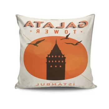 Husa de perna, NKRLNT-020, 43x43 cm, 50% Bumbac / 50% Poliester, Multicolor imagine