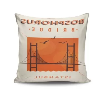 Husa de perna, NKRLNT-022, 43x43 cm, 50% Bumbac / 50% Poliester, Multicolor imagine