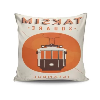 Husa de perna, NKRLNT-023, 43x43 cm, 50% Bumbac / 50% Poliester, Multicolor imagine