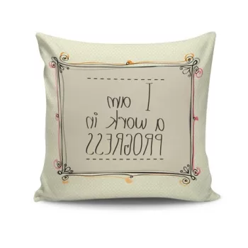 Husa de perna, NKRLNT-032, 43x43 cm, 50% Bumbac / 50% Poliester, Multicolor imagine