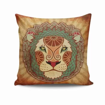 Husa de perna, NKRLNT-111, 43x43 cm, 50% Bumbac / 50% Poliester, Multicolor imagine