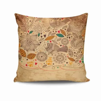 Husa de perna, NKRLNT-114, 43x43 cm, 50% Bumbac / 50% Poliester, Multicolor imagine