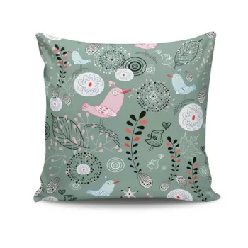 Husa de perna, NKRLNT-116, 43x43 cm, 50% Bumbac / 50% Poliester, Multicolor imagine