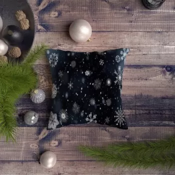 Husa de perna, NYXMAS028, 43x43 cm, 50% Bumbac / 50% Poliester, Multicolor imagine