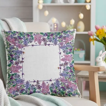 Husa de perna, Pillow 0001, 43x43 cm, Multicolor imagine