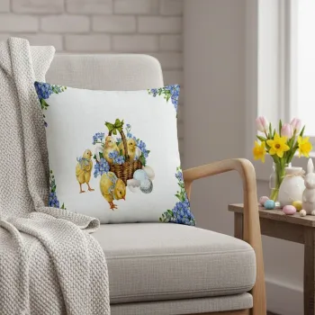 Husa de perna, Pillow 0008, 43x43 cm, Multicolor imagine