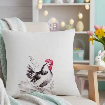 Husa de perna, Pillow 0023, 43x43 cm, Multicolor imagine