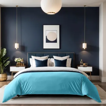 Husa de pilota Ranforce Single (DE), L'essentiel Maison, Tonne Bleue, Turcoaz imagine