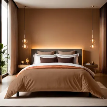 Husa de pilota Ranforce Single (DE), L'essentiel Maison, Tonne Brune, Maro imagine