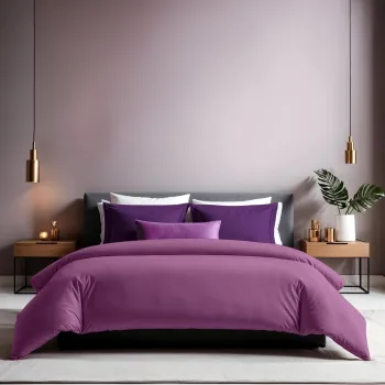 Husa de pilota Ranforce Single (DE), L'essentiel Maison, Tonne Viole, Mov imagine