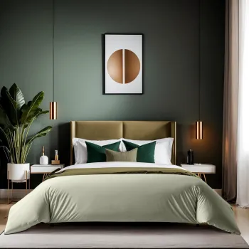 Husa de pilota Ranforce Single (FR), L'essentiel Maison, Tonne Verte, Verde imagine