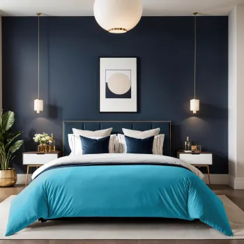 Husa de pilota Ranforce Single XXL (DE), L'essentiel Maison, Tonne Bleue, Turcoaz imagine