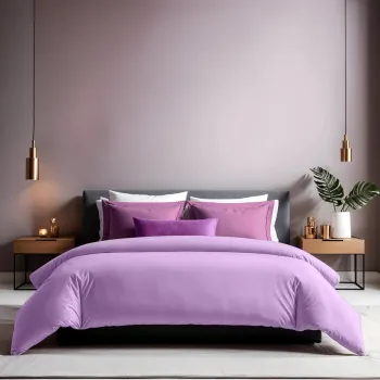 Husa de pilota Ranforce Single XXL (DE), L'essentiel Maison, Tonne Viole, Lila imagine