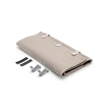 Husa pentru calcat cu aburi, Brabantia, Linn, 51x110 cm, otel/textil, gri imagine