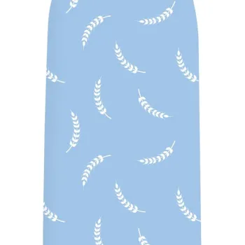 Husa pentru masa de calcat Air Comfort M, Wenko, 125x40 cm, bumbac, albastru/alb imagine