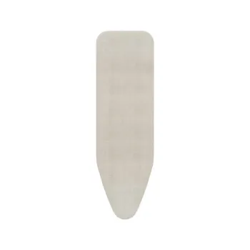 Husa pentru masa de calcat, Brabantia B, Denim Grey, 124x38 cm, 2 mm spuma, bumbac imagine