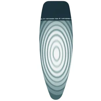 Husa pentru masa de calcat, Brabantia D, Titan Oval, 135x45 cm, 2 mm spuma, bumbac imagine