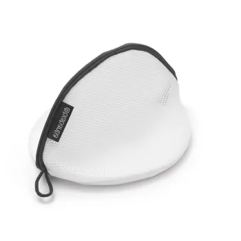 Husa pentru spalat sutiene, Brabantia, Wash bag, 26.5x18.5x15.5 cm, textil, alb/gri imagine