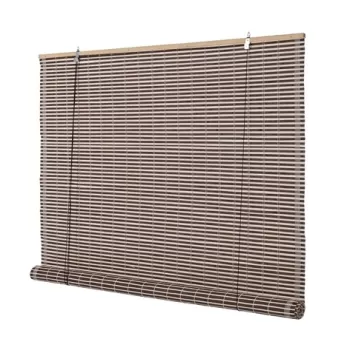 Jaluzea tip rulou Marsiglia Walnut, Bizzotto, 150x260 cm, bambus, maro imagine