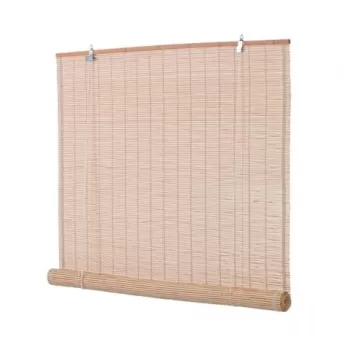 Jaluzea tip rulou, Nizza Brown, Bizzotto, 120x260 cm, bambus, maro imagine