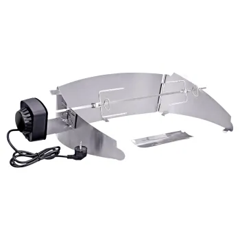Kit rotiserie pentru gratar de gradina, inox - Zokura imagine