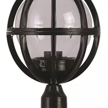 Lampa de exterior, Avonni, 685AVN1103, Plastic ABS, Negru imagine