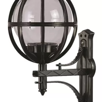 Lampa de exterior, Avonni, 685AVN1110, Plastic ABS, Negru imagine