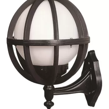 Lampa de exterior, Avonni, 685AVN1119, Plastic ABS, Alb/Negru imagine