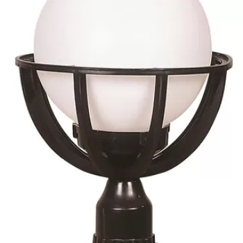 Lampa de exterior, Avonni, 685AVN1123, Plastic ABS, Alb/Negru imagine