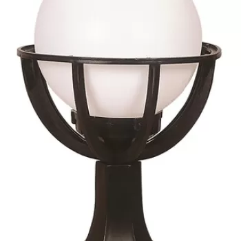 Lampa de exterior, Avonni, 685AVN1129, Plastic ABS, Alb/Negru imagine