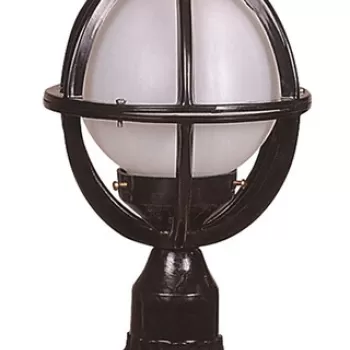 Lampa de exterior, Avonni, 685AVN1139, Plastic ABS, Alb/Negru imagine