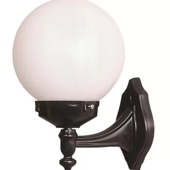 Lampa de exterior, Avonni, 685AVN1150, Plastic ABS, Alb/Negru imagine