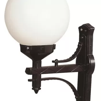 Lampa de exterior, Avonni, 685AVN1153, Plastic ABS, Alb/Negru imagine