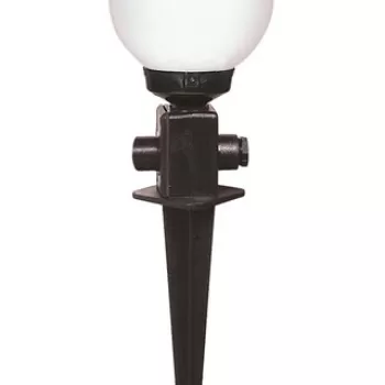 Lampa de exterior, Avonni, 685AVN1168, Plastic ABS, Alb/Negru imagine