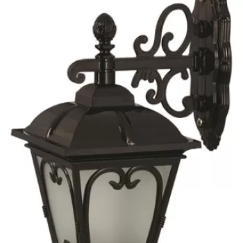 Lampa de exterior, Avonni, 685AVN1198, Plastic ABS, Negru imagine