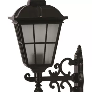 Lampa de exterior, Avonni, 685AVN1212, Plastic ABS, Negru imagine