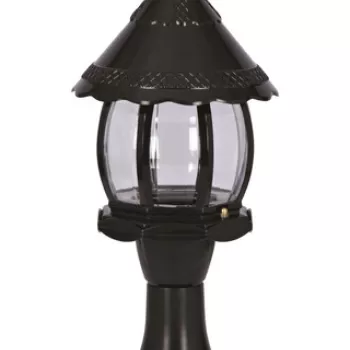 Lampa de exterior, Avonni, 685AVN1224, Plastic ABS, Negru imagine