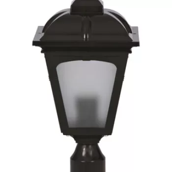 Lampa de exterior, Avonni, 685AVN1233, Plastic ABS, Alb/Negru imagine
