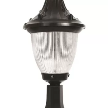 Lampa de exterior, Avonni, 685AVN1246, Plastic ABS, Negru imagine
