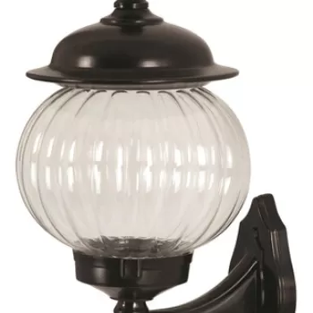 Lampa de exterior, Avonni, 685AVN1255, Plastic ABS, Negru imagine