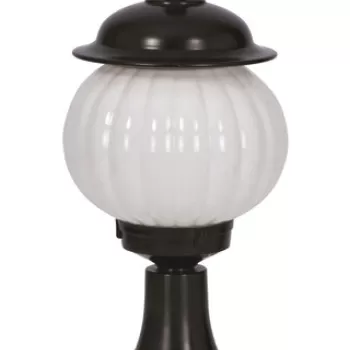 Lampa de exterior, Avonni, 685AVN1257, Plastic ABS, Negru imagine
