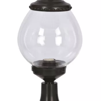 Lampa de exterior, Avonni, 685AVN1282, Plastic ABS, Negru imagine