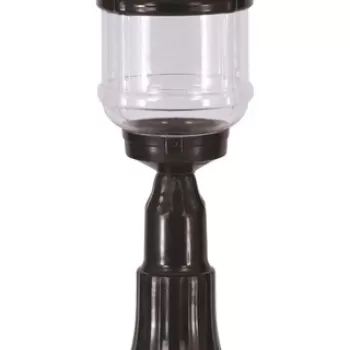 Lampa de exterior, Avonni, 685AVN1305, Plastic ABS, Negru imagine